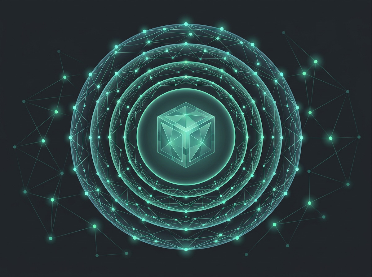 Secure on-premise knowledge mesh visualization