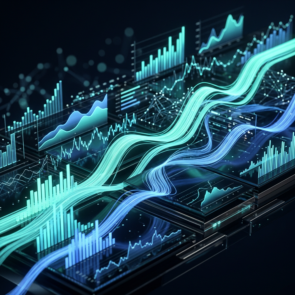 Revenue and expenses management tool visualization