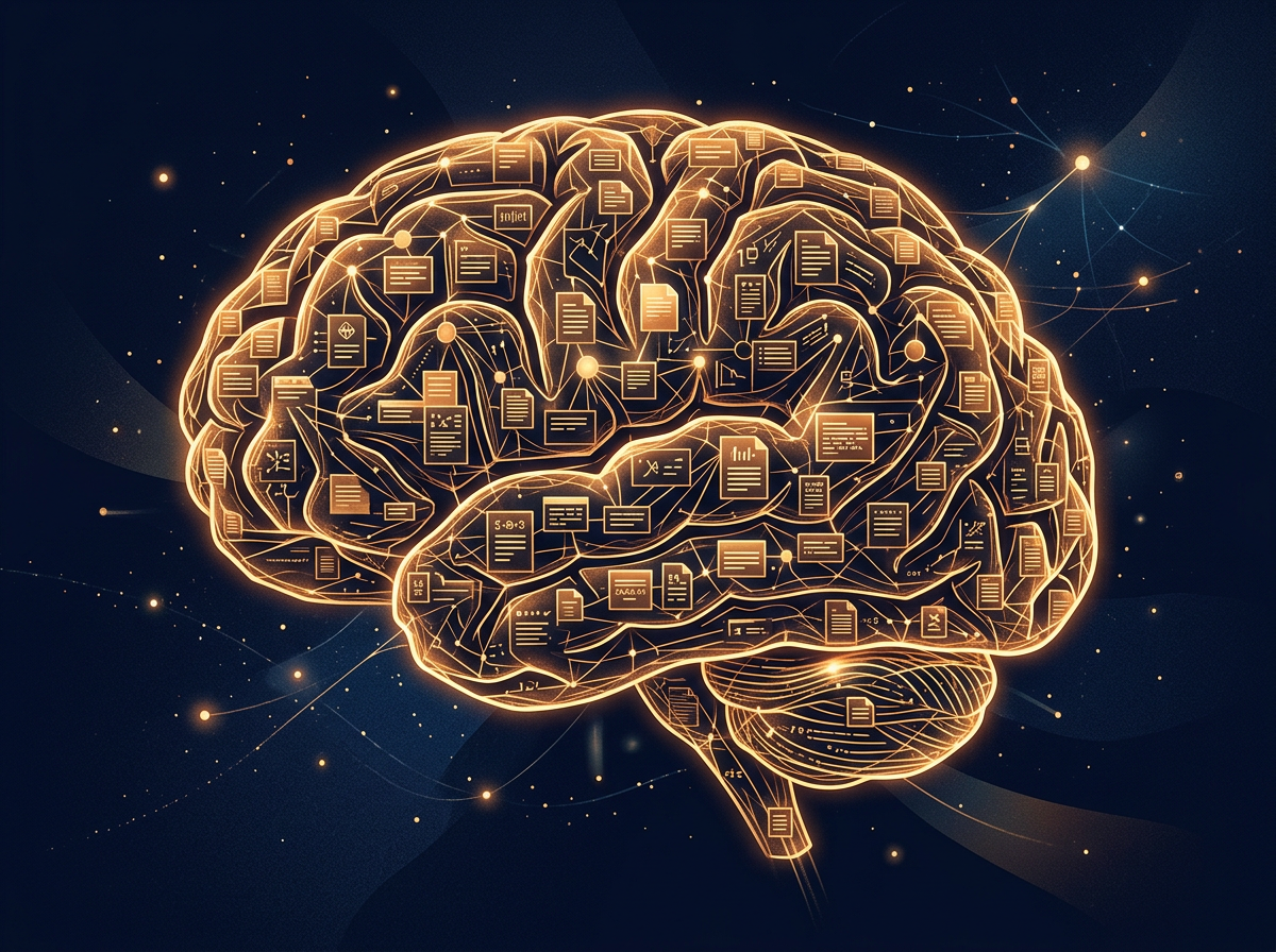 Personal second brain knowledge graph visualization